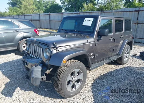 2016 Jeep Wrangler Unlimited Sahara из США, поврежденный, VIN 1C4BJWEG0GL249146